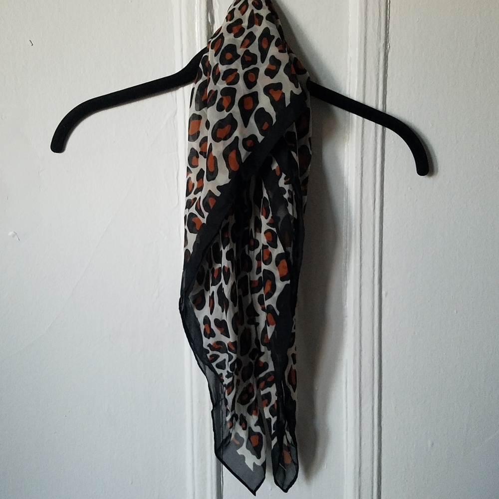 Leopard Print Scarf
